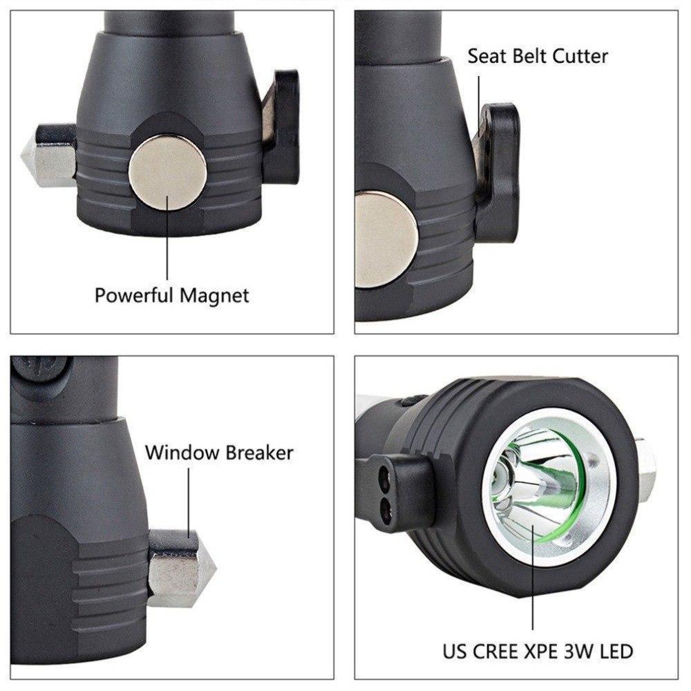 patrolcart - 9 in 1 Multi-Function Flashlight